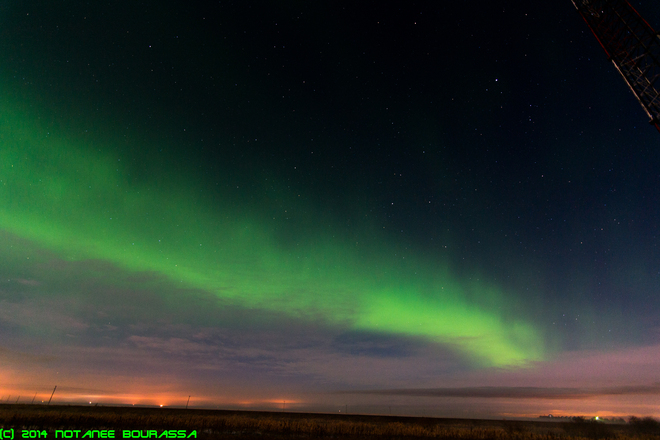 Few moments of Beautiful Aurora Belle Plaine, Saskatchewan Canada