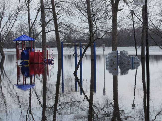 Flood in Tweed Tweed, Ontario Canada