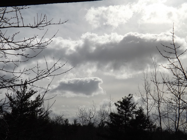 clouds are moving fast New Minas, Nova Scotia Canada
