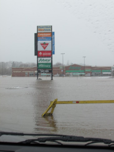 Flooding in Sussex Sussex, New Brunswick Canada