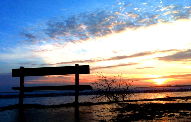 sunset Lakeshore, Ontario Canada
