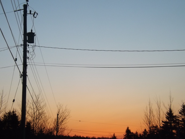 thursday sunrise New Minas, Nova Scotia Canada