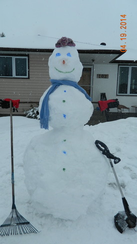 Impatient Snowmen Thunder Bay, Ontario Canada