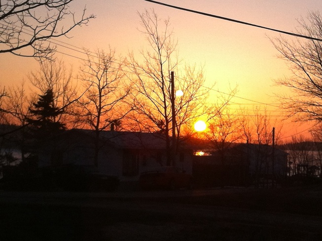 Sun rise @ 6:20 am Summerford, Newfoundland and Labrador Canada