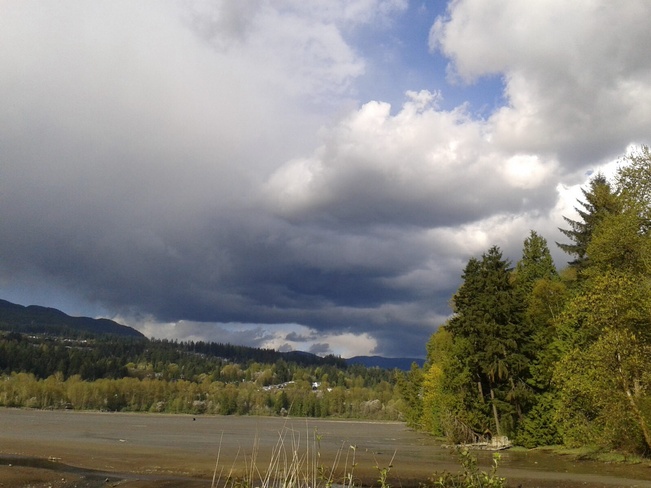 Rocky Point view of Inlet Port Moody, British Columbia Canada