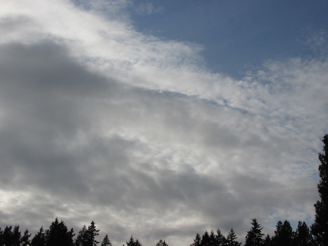 sky blanket Surrey, British Columbia Canada