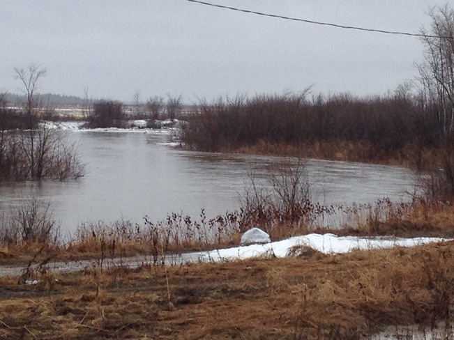 flood 2014 Peguis, Manitoba Canada