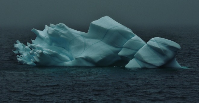 First Ice Berg of 2014 St. John's, Newfoundland and Labrador Canada