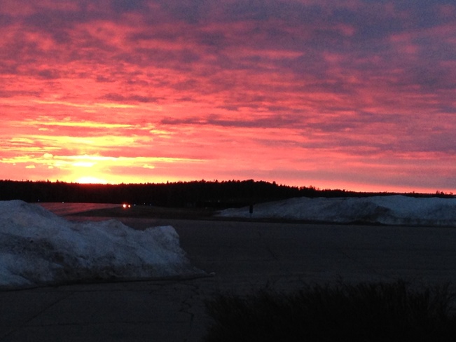 Sunset Sioux Lookout, Ontario Canada