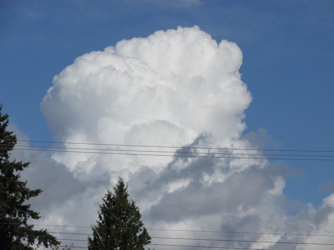 ..whose clouds were white as snow... Surrey, British Columbia Canada