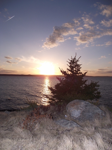 Sunset, and light Conception Bay South, Newfoundland and Labrador Canada