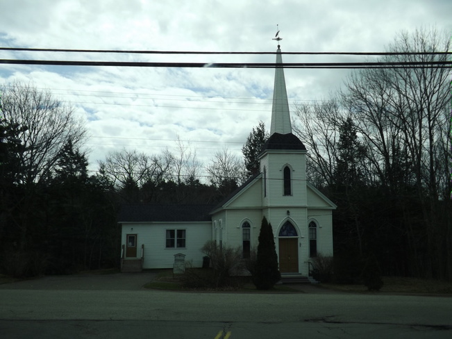 whiterock church Wolfville, Nova Scotia Canada