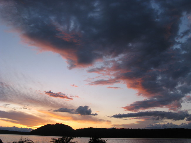 Nanoose Bay Sunset Lantzville, British Columbia Canada