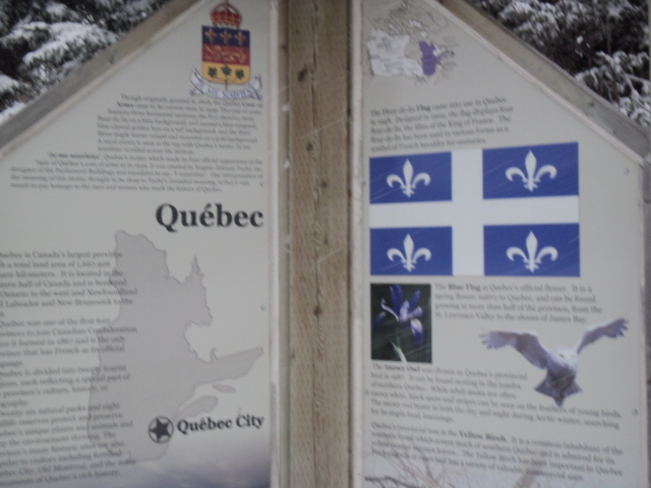 "Trail Markers - Quebec" 