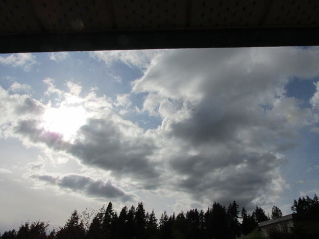 the sun - making an effort to shine Surrey, British Columbia Canada