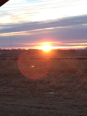 sunrise Brandon, Manitoba Canada