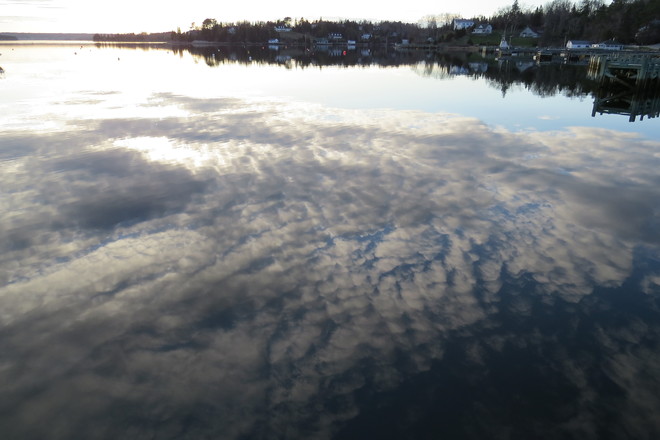 Clouds Reflecting Chester, Nova Scotia Canada