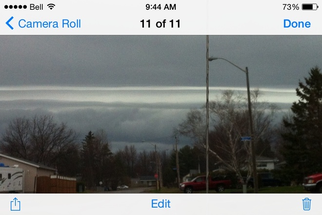 clouds Sault Ste. Marie, Ontario Canada