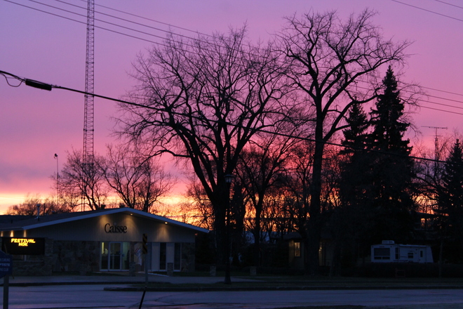 Sunset in St. Jean Baptiste, MB St. Jean Baptiste, Manitoba Canada