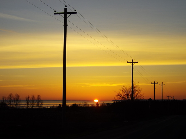 sunrise Port Williams, Nova Scotia Canada