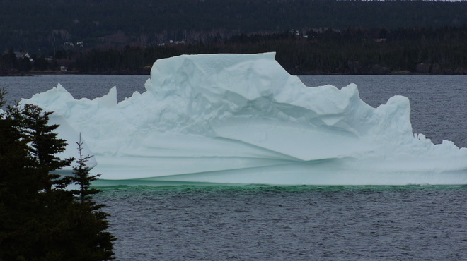 Iceberg in Cannings Cove, BB, NL taken May 16/14 Cannings Cove, BB, NL