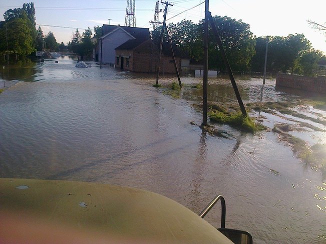 Flood Jamena, Vojvodina