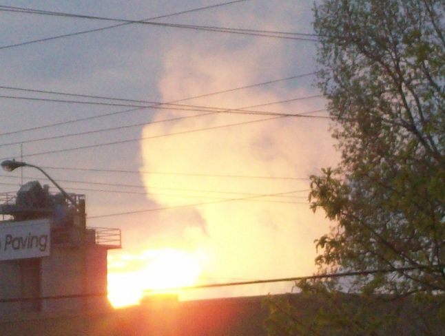 Smoke and Sunset 