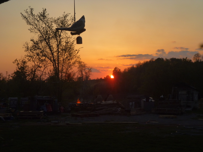 Gorgeous spring Sunset Campbellford, ON