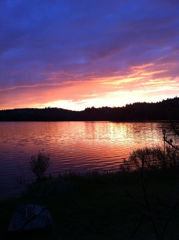 Dawn on Lake Baptiste Bowmanville, Ontario Canada