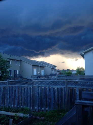 A little storm coming our way Kanata, Ontario Canada