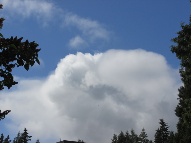 clouds Surrey, BC