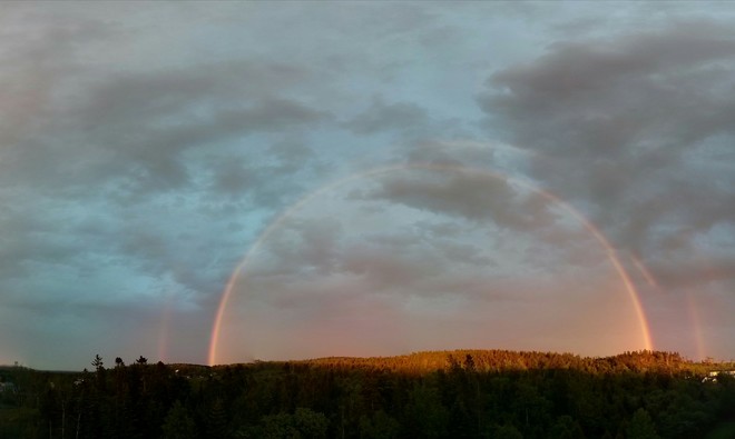 Double Rainbow Saint John, NB