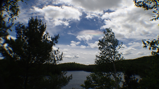 Extraterrestrial Rainbow Cloud Faraday, ON