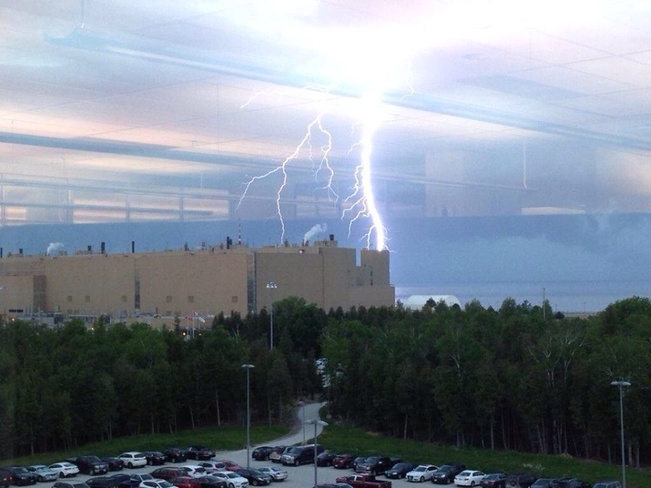 Intense Lightning Tiverton, Ontario Canada