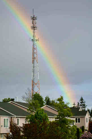 last part of the rainbow Rothesay, NB