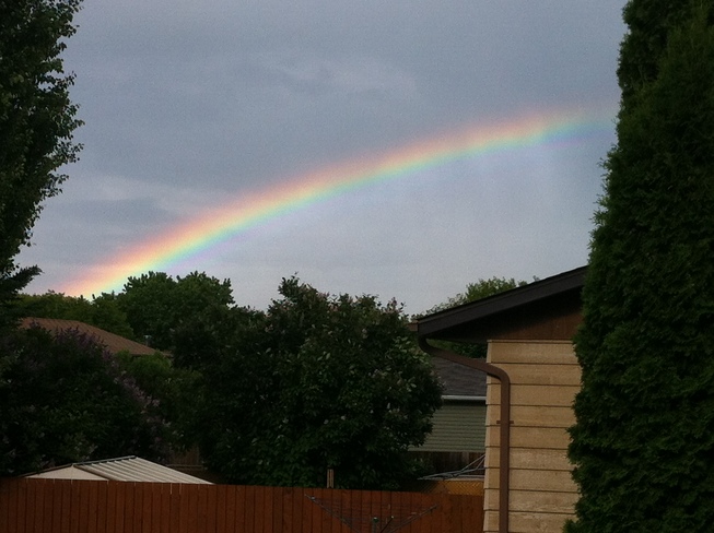 Rainbow after Showers Brandon, MB