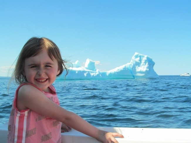 Lovely Day Iceberg Watching New Harbour, Newfoundland and Labrador Canada