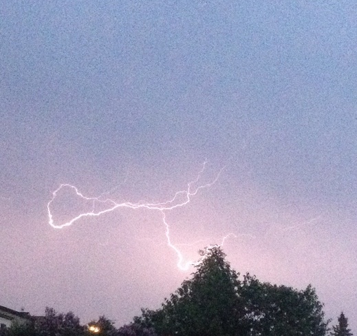 lightning Calgary, Alberta Canada