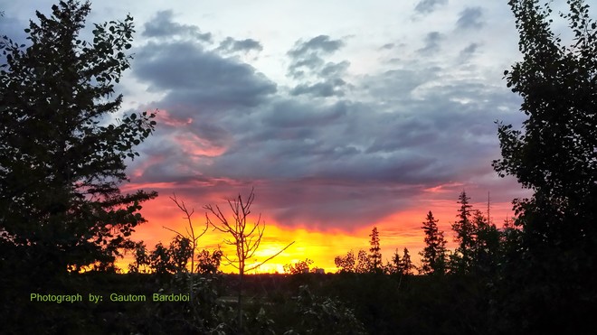 Amazing Sunset in Edmonton on June 2014 Edmonton, AB
