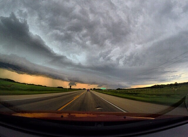 Summer Storm Clouds Winnipeg, Manitoba Canada