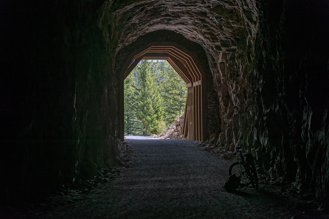 Kettle Valley Railway trail Kettle Valley Trail, Central Okanagan I, BC