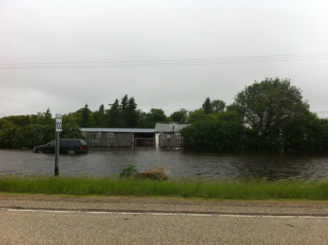 Fenwood Flooded Fenwood, Saskatchewan Canada