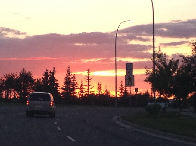 Vanishing Sunset Calgary, Alberta Canada