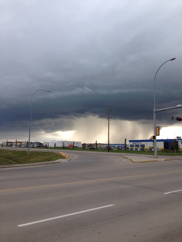 Ghostbuster Storm!! Drayton Valley, Alberta Canada