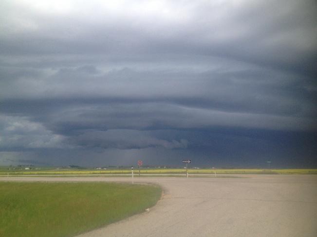 Storm Clouds Strathmore, Alberta Canada