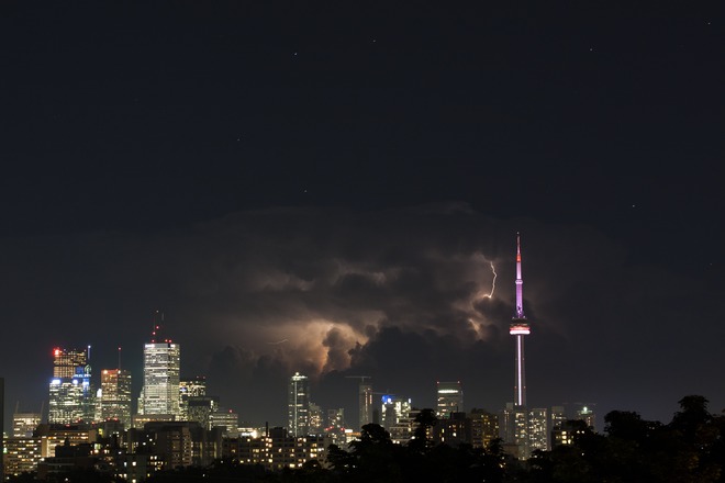 Lightning over Toronto Toronto, ON