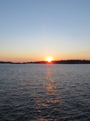 Summer Sunset Pointe au Baril, ON