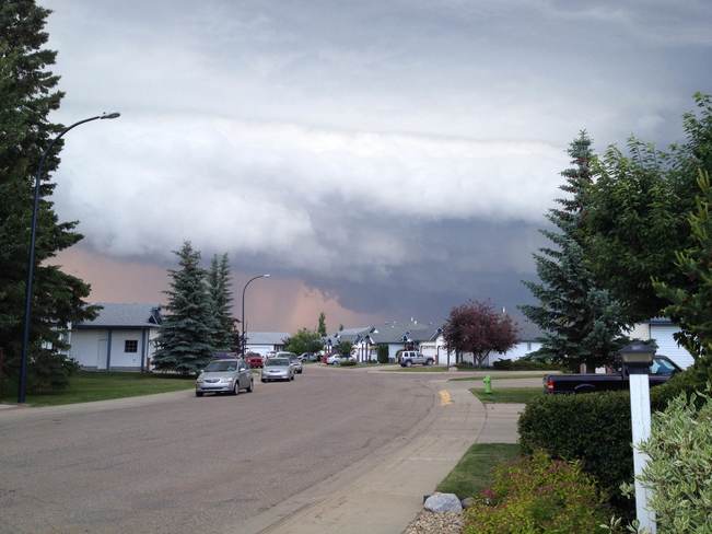 Severe Storm in Red Deer Red Deer, Alberta Canada