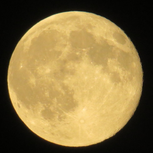 Beautiful Full Moon Burnaby, BC