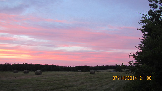 fabulous colors in the sunset tonight 2698 New Brunswick 134, Shediac, NB E4P, Canada